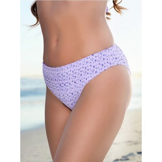 Sinsay - Dół od bikini w kwiatki - fioletowy ze sklepu Sinsay w kategorii Stroje kąpielowe - zdjęcie 184574839