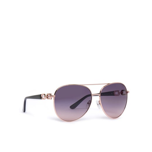Guess Okulary przeciwsłoneczne GU00158 Czarny ze sklepu MODIVO w kategorii Okulary przeciwsłoneczne damskie - zdjęcie 184575415