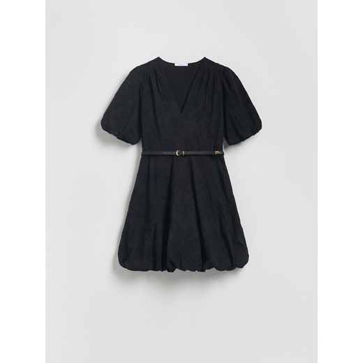 Reserved - Sukienka z paskiem - czarny Reserved XS Reserved