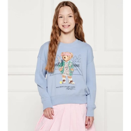 POLO RALPH LAUREN Bluza | Relaxed fit ze sklepu Gomez Fashion Store w kategorii Bluzy dziewczęce - zdjęcie 184576679