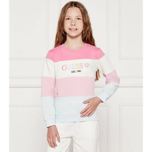 Guess Bluza | Regular Fit ze sklepu Gomez Fashion Store w kategorii Bluzy dziewczęce - zdjęcie 184576698