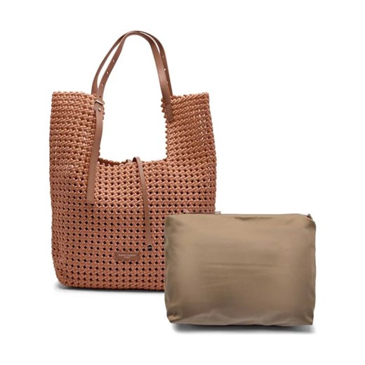 GIANNI CHIARINI Shopperka + saszetka | z dodatkiem skóry ze sklepu Gomez Fashion Store w kategorii Torby Shopper bag - zdjęcie 184576706