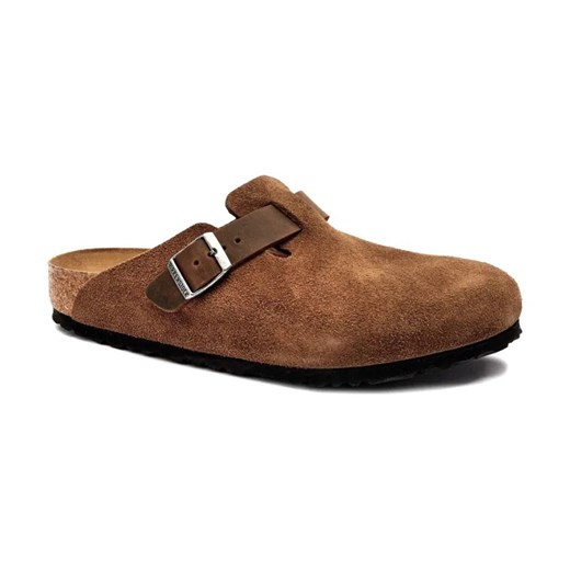 Birkenstock Skórzane mule Boston ze sklepu Gomez Fashion Store w kategorii Klapki męskie - zdjęcie 184576737