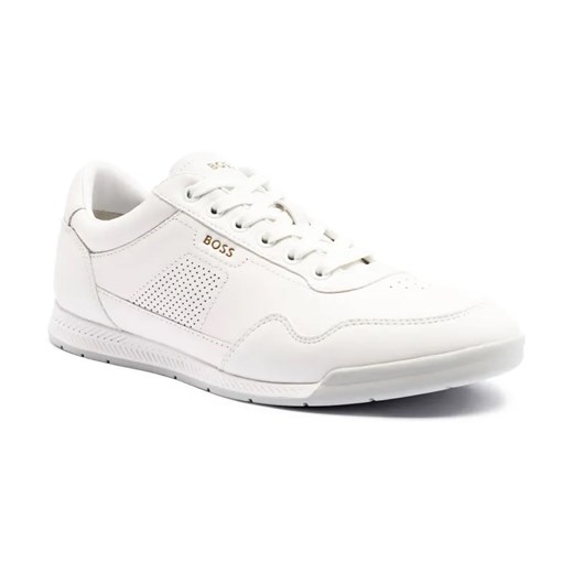 BOSS BLACK Skórzane sneakersy Nitan_ltpf ze sklepu Gomez Fashion Store w kategorii Buty sportowe męskie - zdjęcie 184576756