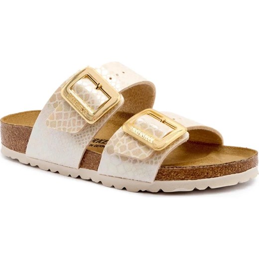 Birkenstock Klapki Sydney | z dodatkiem skóry ze sklepu Gomez Fashion Store w kategorii Klapki damskie - zdjęcie 184576759