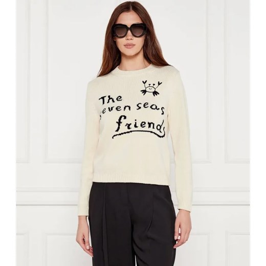 Weekend MaxMara Sweter NESPOLA | Regular Fit ze sklepu Gomez Fashion Store w kategorii Swetry damskie - zdjęcie 184576819