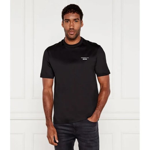BOSS BLACK T-shirt C-Thompson 197_PS | PORSCHE X BOSS | Regular Fit | mercerised ze sklepu Gomez Fashion Store w kategorii T-shirty męskie - zdjęcie 184576839
