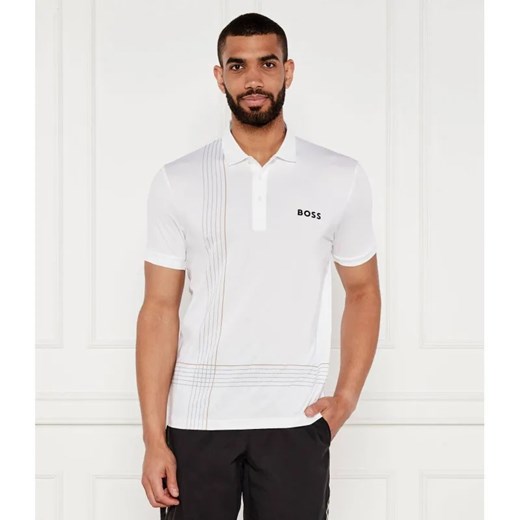 BOSS GREEN Polo Check TOC | Slim Fit | stretch ze sklepu Gomez Fashion Store w kategorii T-shirty męskie - zdjęcie 184576845
