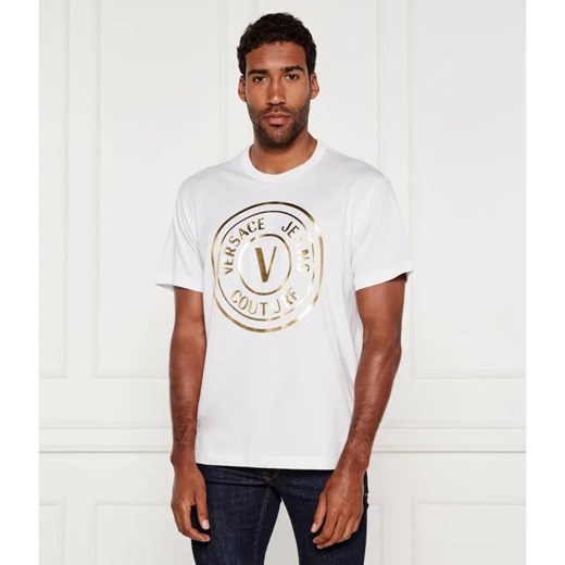 Versace Jeans Couture T-shirt | Regular Fit ze sklepu Gomez Fashion Store w kategorii T-shirty męskie - zdjęcie 184576848