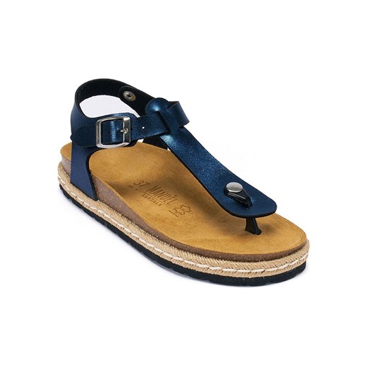 Mandel Sandały w kolorze niebieskim ze sklepu Limango Polska w kategorii Sandały damskie - zdjęcie 184577875