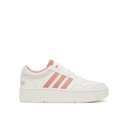 Buty do koszykówki adidas Hoops 3.0 Bold JI3467 Biały ze sklepu eobuwie.pl w kategorii Buty sportowe damskie - zdjęcie 184578387