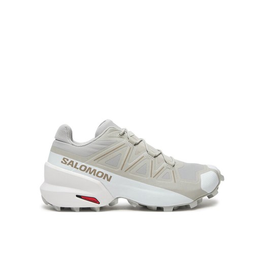 Buty do biegania Salomon Cross Evr L47694500 Biały ze sklepu eobuwie.pl w kategorii Buty sportowe damskie - zdjęcie 184578419