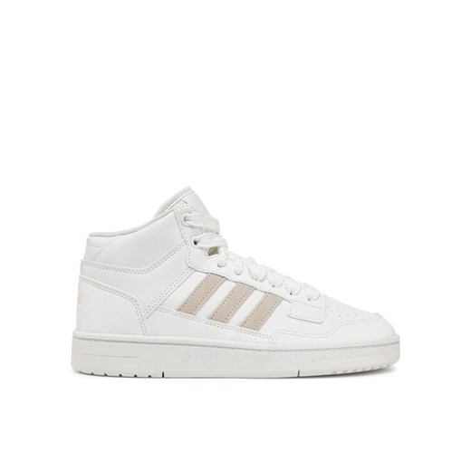 Buty do koszykówki adidas Rapid Court Mid JR0190 Biały ze sklepu eobuwie.pl w kategorii Buty sportowe damskie - zdjęcie 184578429