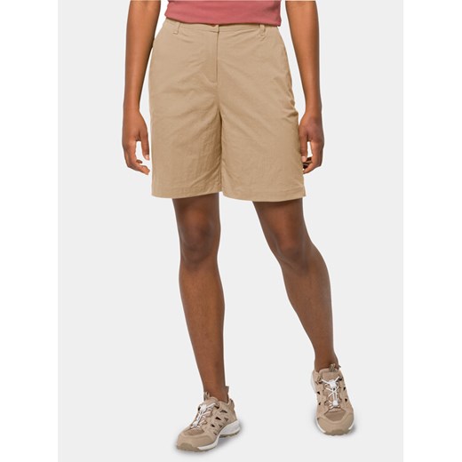 Jack Wolfskin Szorty sportowe Desert 1505312 Beżowy Relaxed Fit Jack Wolfskin 38 MODIVO