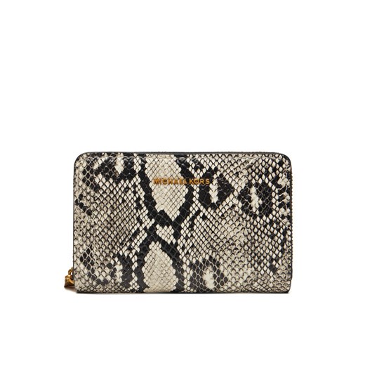 Michael Kors Duży Portfel Damski Bryant 32T5AYTD0L Beżowy ze sklepu MODIVO w kategorii Portfele damskie - zdjęcie 184578917