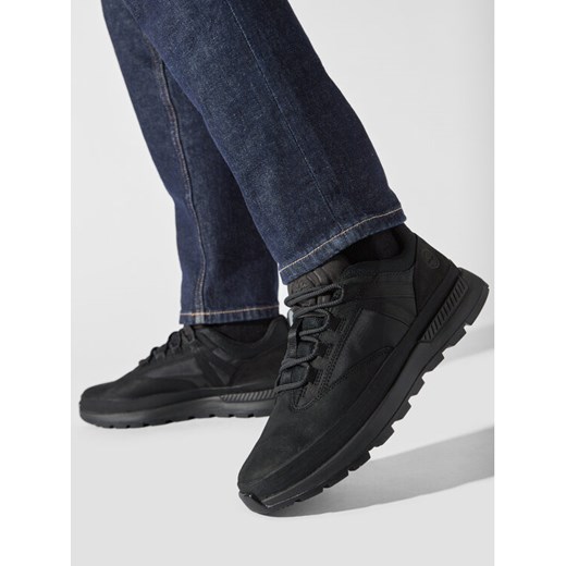 Timberland Sneakersy Euro Trekker Low F/L TB0A67KM0151 Czarny ze sklepu MODIVO w kategorii Buty sportowe męskie - zdjęcie 184578965