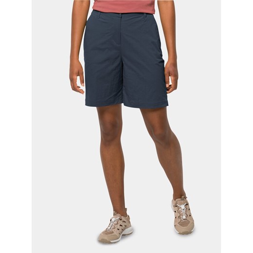 Jack Wolfskin Szorty sportowe Desert 1505312 Granatowy Relaxed Fit ze sklepu MODIVO w kategorii Szorty - zdjęcie 184578969