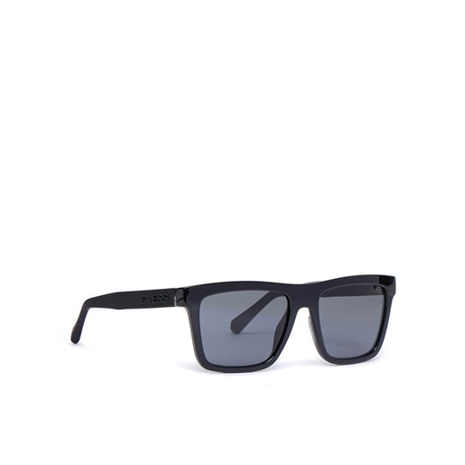 Guess Okulary przeciwsłoneczne GU00166 Czarny ze sklepu MODIVO w kategorii Okulary przeciwsłoneczne męskie - zdjęcie 184580119