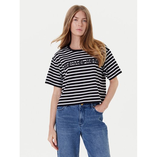MICHAEL Michael Kors T-Shirt MT551R9HM7 Czarny Relaxed Fit ze sklepu MODIVO w kategorii Bluzki damskie - zdjęcie 184580125
