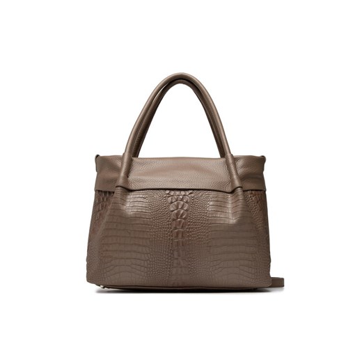 Creole Torebka S10552 Brązowy ze sklepu MODIVO w kategorii Torby Shopper bag - zdjęcie 184580146