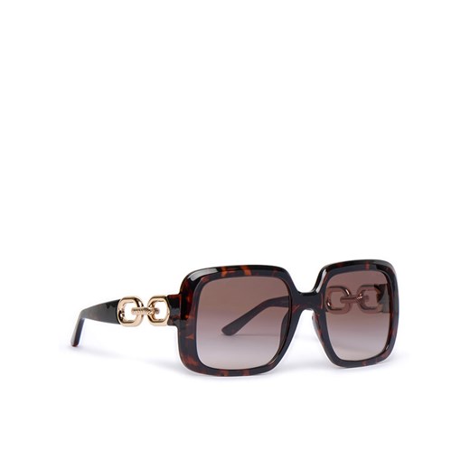 Guess Okulary przeciwsłoneczne GU00161 Brązowy ze sklepu MODIVO w kategorii Okulary przeciwsłoneczne damskie - zdjęcie 184580166