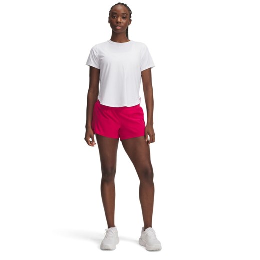 Damskie spodenki do biegania Under Armour UA Launch Pro 3\'\' Shorts - różowe ze sklepu Sportstylestory.com w kategorii Szorty - zdjęcie 184580875