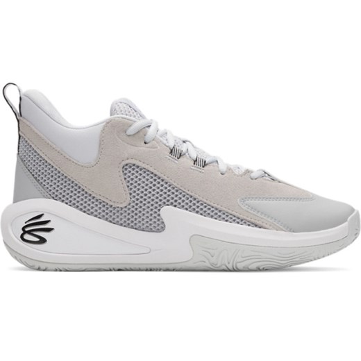 Buty do koszykowki uniseks Under Armour Curry 3Z 25 SDE - szare ze sklepu Sportstylestory.com w kategorii Buty sportowe męskie - zdjęcie 184580905
