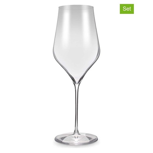 Salt and Pepper Kieliszki (4 szt.) &quot;Finesse&quot; do wina- 680 ml ze sklepu Limango Polska w kategorii Kieliszki - zdjęcie 184581298