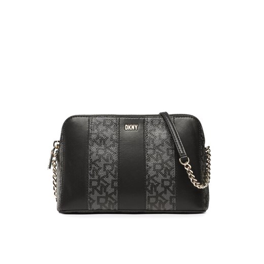 Torebka DKNY Bryant Dome Crossbody R23E4655 Czarny ze sklepu eobuwie.pl w kategorii Listonoszki - zdjęcie 184581528