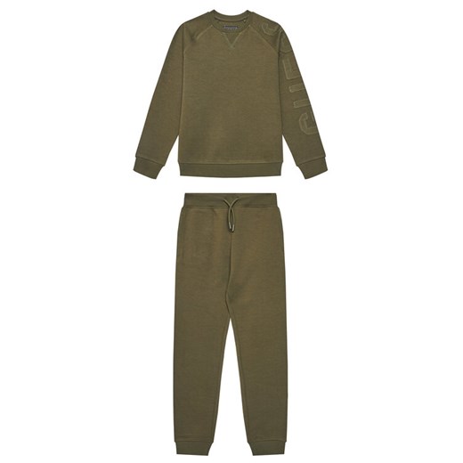 Guess Dres L5YG01 KCCH0 Zielony Regular Fit ze sklepu MODIVO w kategorii Dresy chłopięce - zdjęcie 184582019