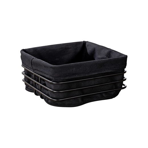 Wenko Koszyk w kolorze czarnym na pieczywo - 21 x 10,5 cm ze sklepu Limango Polska w kategorii Pojemniki kuchenne - zdjęcie 184583385