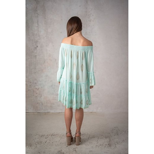 Lula Natura Sukienka w kolorze błękitnym Lula Natura onesize promocyjna cena Limango Polska