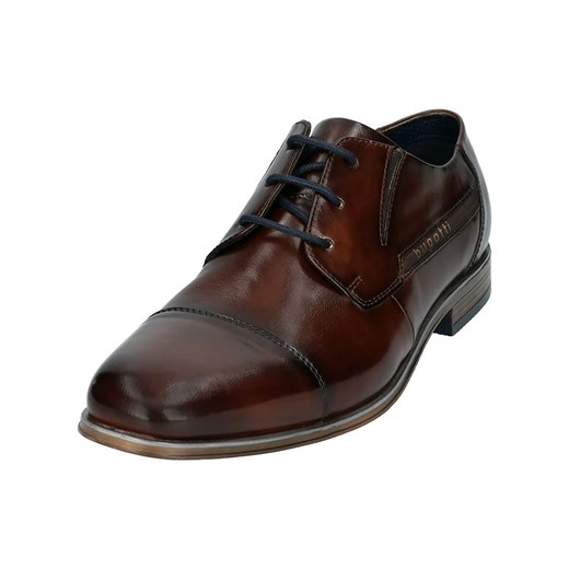 Bugatti Skórzane trzewiki w kolorze brązowym Bugatti 43 promocja Limango Polska