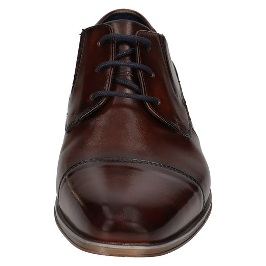 Bugatti Skórzane trzewiki w kolorze brązowym Bugatti 42 okazja Limango Polska