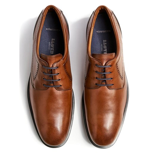 LLOYD Skórzane trzewiki &quot;Kalmar&quot; w kolorze jasnobrązowym Lloyd 44 wyprzedaż Limango Polska