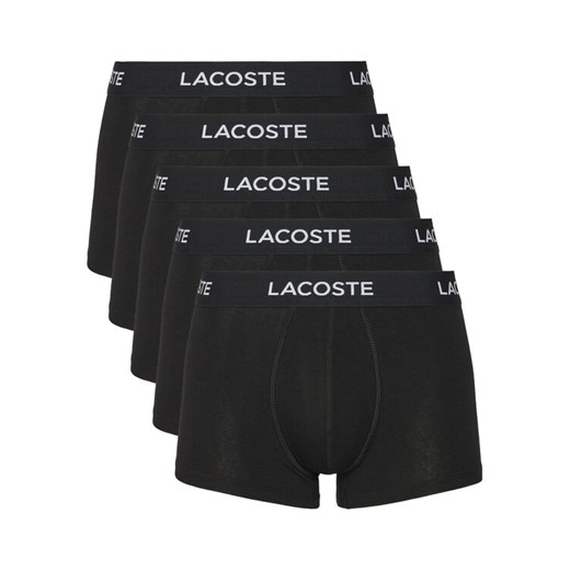 Lacoste Komplet 5 par bokserek 5H1292 Czarny ze sklepu MODIVO w kategorii Majtki męskie - zdjęcie 184584868