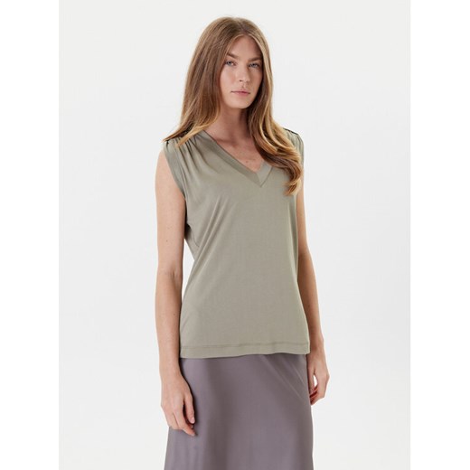 Guess Bluzka W5YP52 KCYW2 Zielony Regular Fit ze sklepu MODIVO w kategorii Bluzki damskie - zdjęcie 184584887