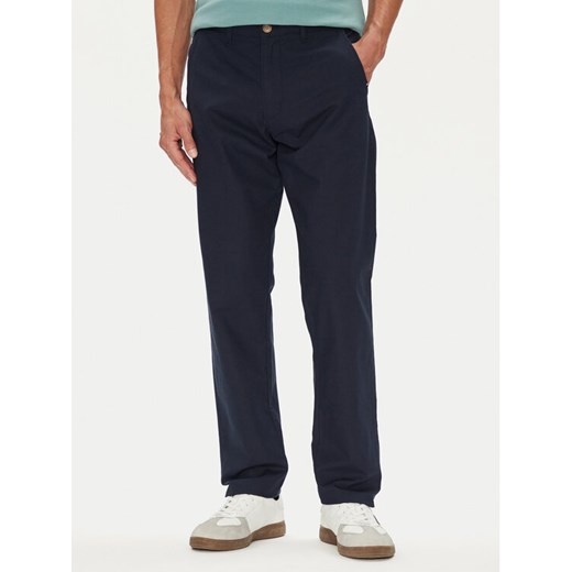 U.S. Polo Assn. Chinosy MUP3610 Granatowy Slim Fit ze sklepu MODIVO w kategorii Spodnie męskie - zdjęcie 184584889