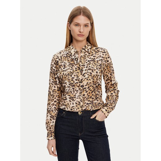 Guess Koszula W5GH83 WH5N2 Kolorowy Regular Fit ze sklepu MODIVO w kategorii Koszule damskie - zdjęcie 184584896
