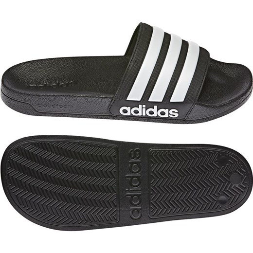 Klapki adidas Adilette Shower GZ5922 czarne ze sklepu ButyModne.pl w kategorii Klapki męskie - zdjęcie 184585116