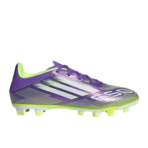 Buty piłkarskie adidas F50 Club FG/MG M JI0043 fioletowe ze sklepu ButyModne.pl w kategorii Buty sportowe męskie - zdjęcie 184585119