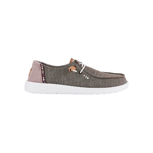Hey Dude Slippersy &quot;Wendy Chambray Boho&quot; w kolorze szarym ze sklepu Limango Polska w kategorii Półbuty damskie - zdjęcie 184586135
