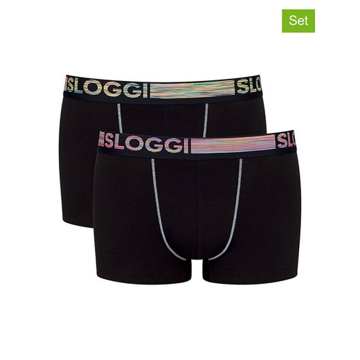 Sloggi Bokserki (2 pary) w kolorze czarnym Sloggi S promocja Limango Polska