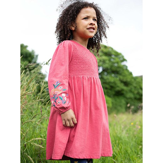 Frugi Sukienka w kolorze różowym ze sklepu Limango Polska w kategorii Sukienki dziewczęce - zdjęcie 184586996