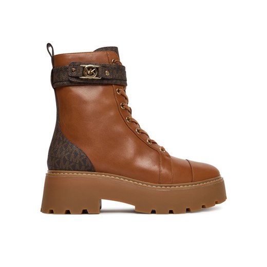 Botki MICHAEL Michael Kors 40T5MAFE6L Brązowy ze sklepu eobuwie.pl w kategorii Botki - zdjęcie 184587076
