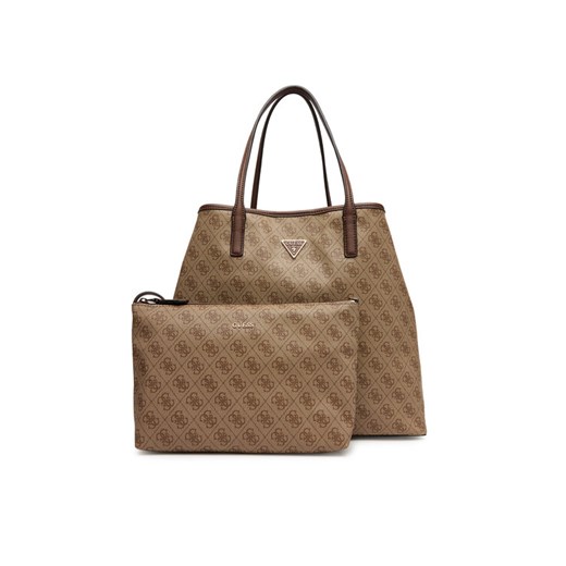 Torebka Guess Victtoria HWESG9 51429 Brązowy ze sklepu eobuwie.pl w kategorii Torby Shopper bag - zdjęcie 184587129