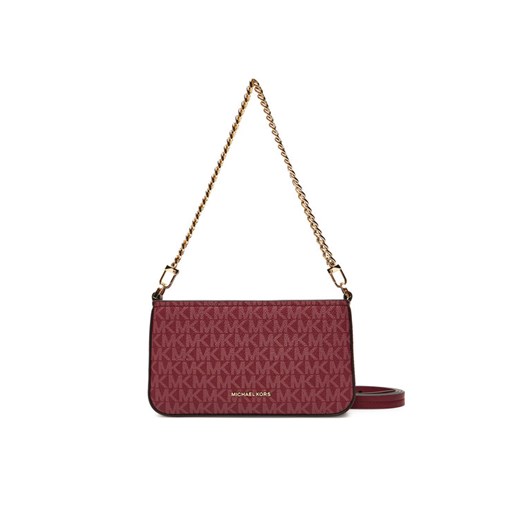 Torebka MICHAEL Michael Kors 32T5GYTU1V Bordowy ze sklepu eobuwie.pl w kategorii Listonoszki - zdjęcie 184587175
