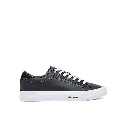Tommy Hilfiger Tenisówki Th Hi Vulc Street Stitch FM0FM05645 Czarny ze sklepu MODIVO w kategorii Trampki męskie - zdjęcie 184588469