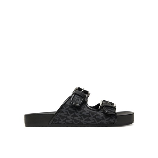 MICHAEL Michael Kors Klapki Byers  40T5BYFS1D Czarny ze sklepu MODIVO w kategorii Klapki damskie - zdjęcie 184588496