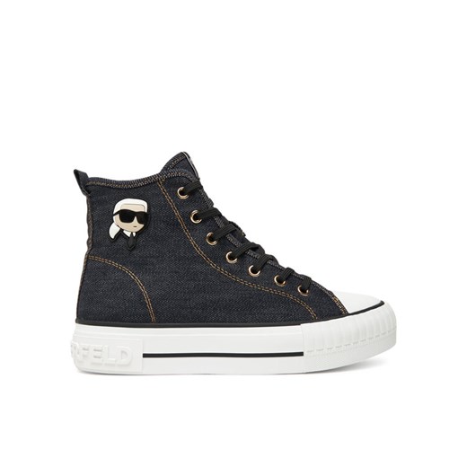 KARL LAGERFELD Trampki KL60444D Granatowy ze sklepu MODIVO w kategorii Trampki damskie - zdjęcie 184588578